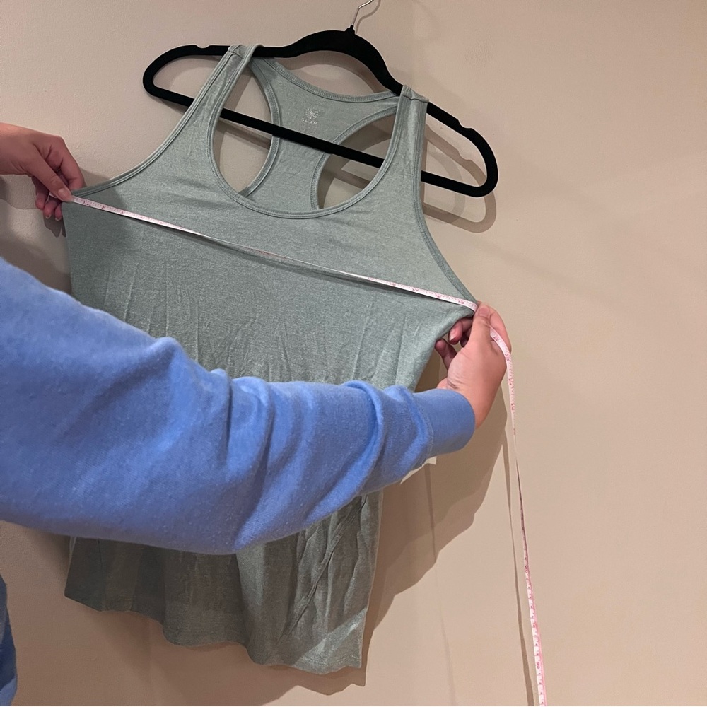 GAIAM Teal Racerback Tank Top - Picture 7 of 7